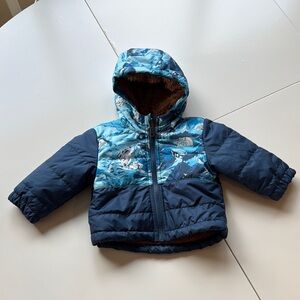 The North Face Baby Reversible Mt Chimbo Full-Zip Hooded Jacket 0-3 Months